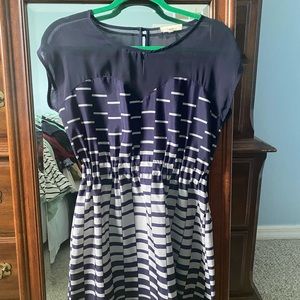 Sweet Rain Sweetheart Illusion Neckline Dress